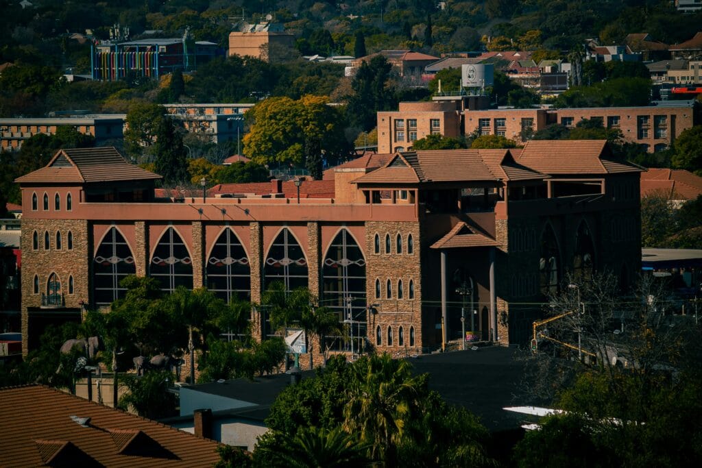 A university building in Pretoria, South Africa